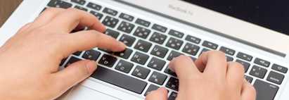 パソコンに入力